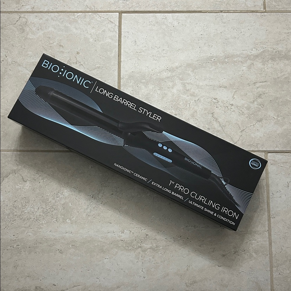 Bio Ionic Long Barrel 1 in Curling Iron